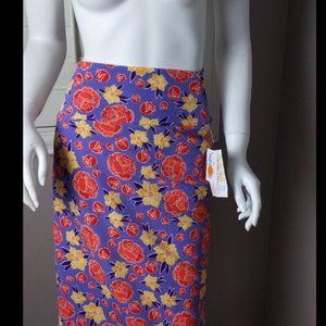 Lularoe Cassie floral pencil Skirt